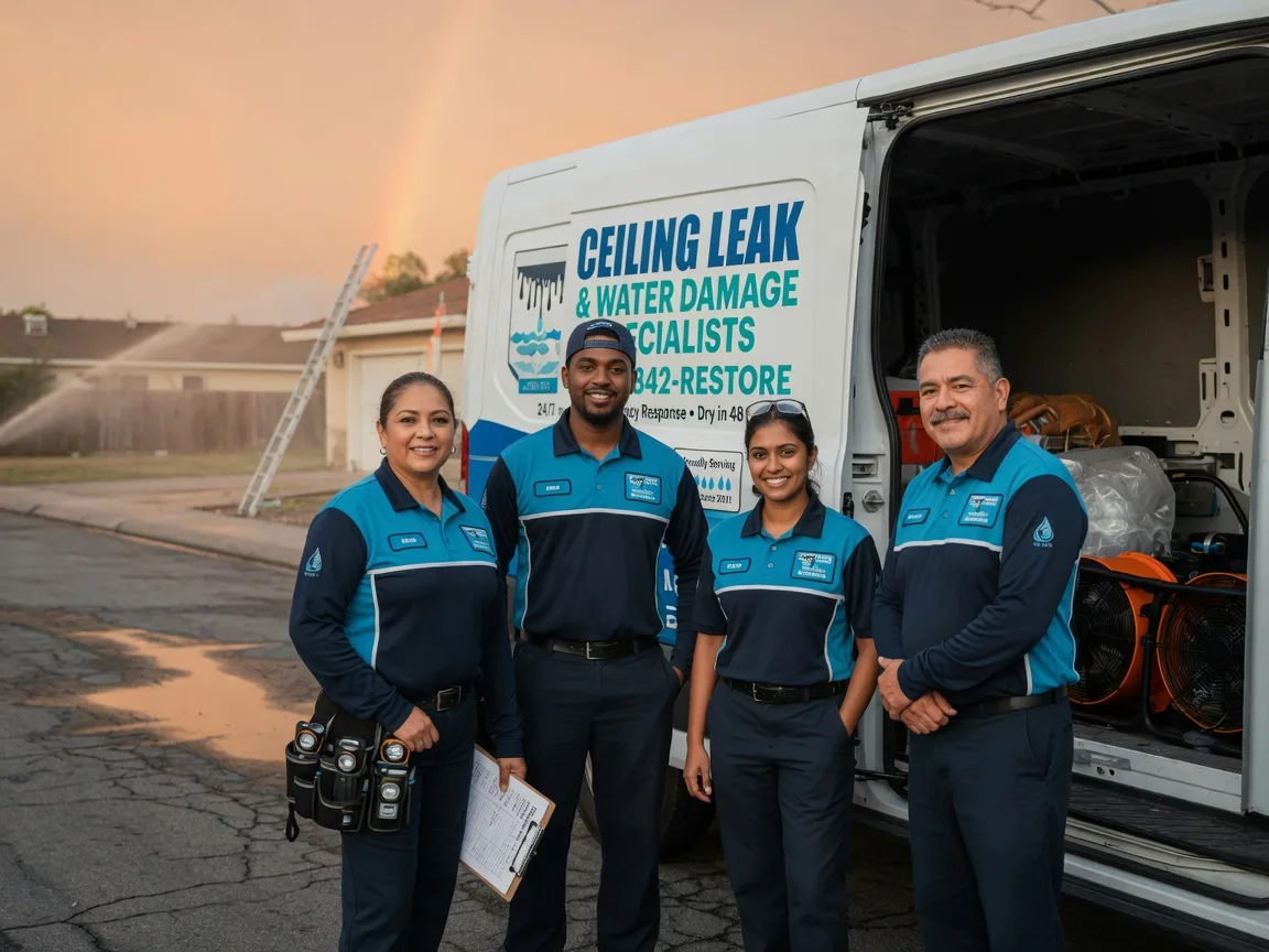 Ceiling Leak Cleanup company in Rockford, IL